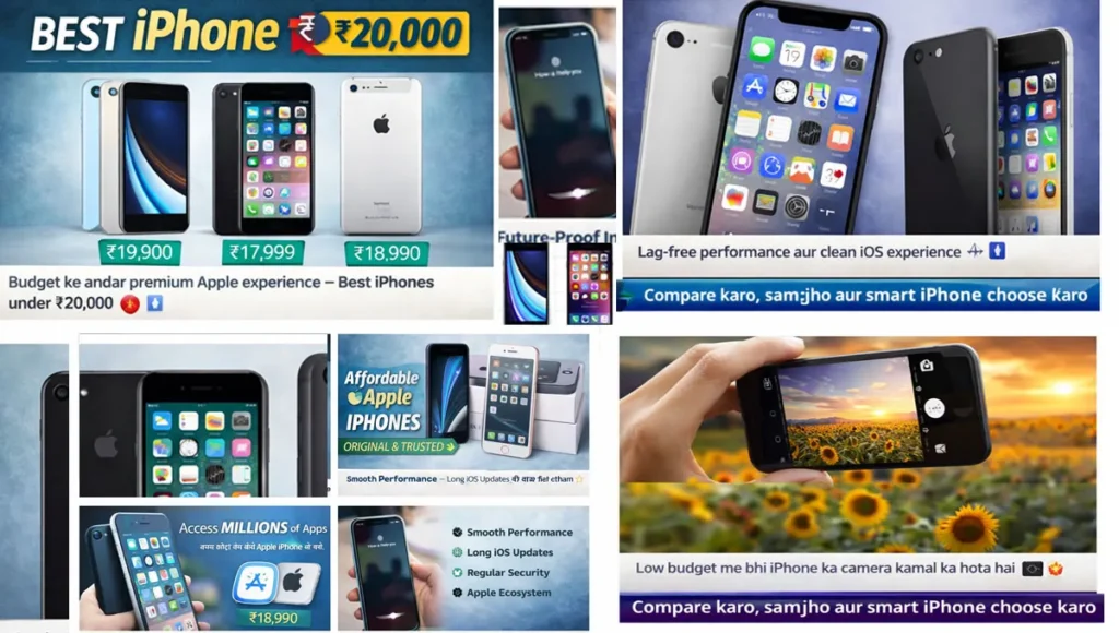 best iphone below 20000 in india with price and features